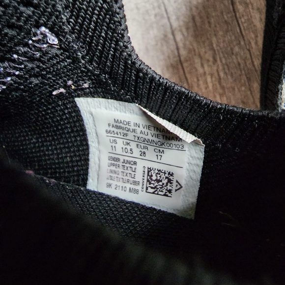 Converse All Star Shoreline Unisex Kids SZ 11 Black Sneakers - Picture 13 of 13